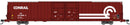 Bluford Shops N 86730 86' Double Door Boxcar, Conrail