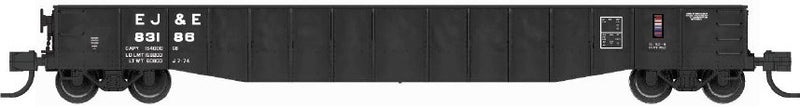 PREORDER Bluford Shops N 52270 52'6" 15-Panel Lightly Dented Mill Gondola, Elgin Joliet & Eastern