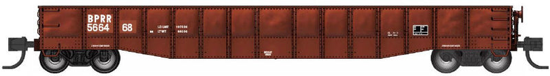 PREORDER Bluford Shops N 52227 52'6" 15-Panel Heavily Dented Mill Gondola, Buffalo & Pittsburgh