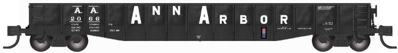 PREORDER Bluford Shops N 52194 52'6" 15-Panel Medium Dented Mill Gondola, Ann Arbor