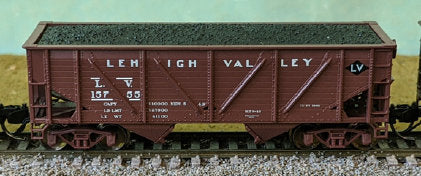 Bluford Shops 63155 2 Bay War Emergency Composite Hopper, Lehigh Valley -