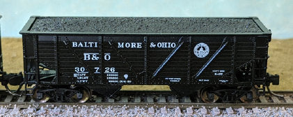 Bluford Shops 63125 2 Bay War Emergency Composite Hopper, Baltimore & Ohio 13 Great States