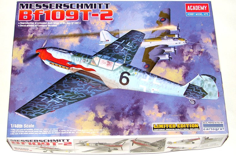 Academy Models 12225 MESSERSCHMITT Bf109T-2 1:48