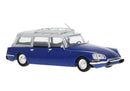 PREORDER Brekina HO 14217 1967-1974 Citroen DS Break Station Wagon, Assembled, Blue, Gray