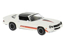 PREORDER Brekina HO 18053 1980 Chevrolet Camaro Z28, Assembled, White, Orange