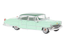 PREORDER Brekina HO 18353 1955 Cadillac Fleetwood, Assembled, 2-Tone Green