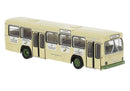 PREORDER Brekina HO 59168 1970s Bussing BS 110V Bus, Assembled, Vestischen, Germany (yellow, OPNV Ad, German Lettering)