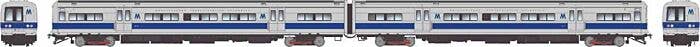 PREORDER Rapido HO 207502 Budd M3 Electric 2-Railcar Set Locomotive, Long Island/MTA