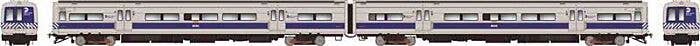 PREORDER Rapido HO 207060 Budd M3A Electric with Headlight 2-Railcar Set Locomotive, Metro-North Commuter Railroad MNCR