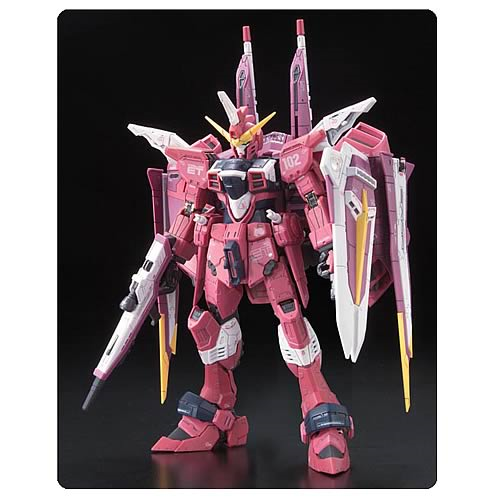 Bandai  2177083 Gundam Seed Justice Gundam Real Grade 1:144 Scale Model Kit