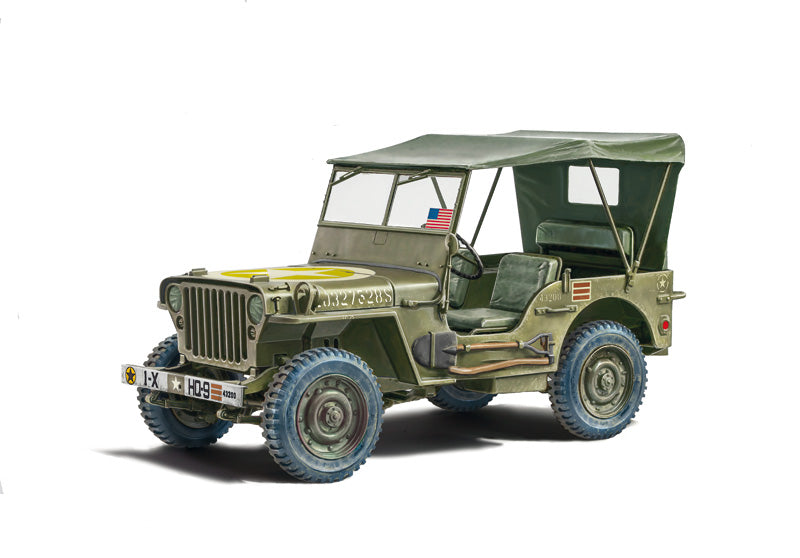 Italeri 3635 - SCALE 1 : 24 Willys Jeep MB 80th Anniversary 1941-2021