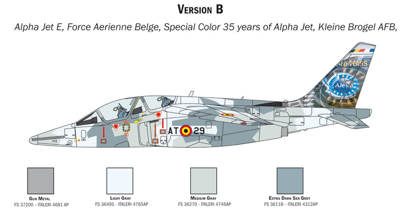 Italeri 2796 - SCALE 1 : 48 Alpha Jet A/E