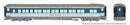 PREORDER Rapido HO 125013 Canadian Car & Foundry Balloon-Top Coach, Delaware & Hudson