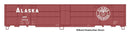 PREORDER Walthers Proto HO 920-10822 CBQ-Style Express Boxcar Troop Kitchen Conversion, Alaska