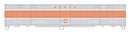 Walthers Proto HO 920-10827 CBQ-Style Express Boxcar Troop Kitchen Conversion, Monon