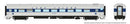 Rapido HO 100404 CC&F Lightweight Coach Super Continental Line, Long Island Railroad