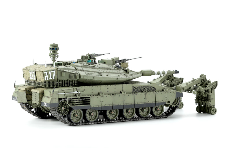 Meng-Model TS-049 ISRAEL MAIN BATTLE TANK MERKAVA Mk.4/4 LIC w/NOCHRI-KAL MINE ROLLER SYSTEM 1:35