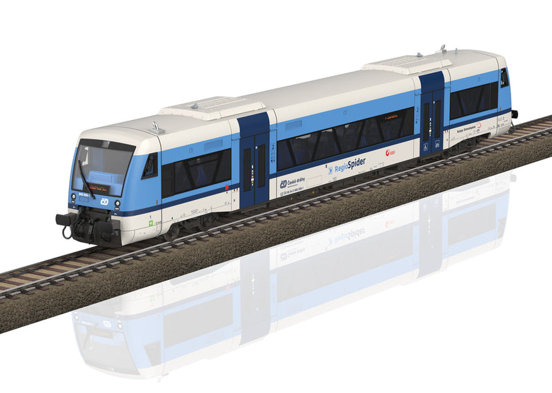 PREORDER Minitrix HO 25967 Regio Shuttle RS1 Class 650 Diesel Powered Rail Car, Czech State Railroad