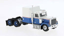 Brekina HO 85781 Chevrolet Bison Semi Tractor Only, Assembled, White, Blue, Red