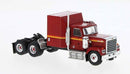 Brekina HO 85784 Chevrolet Bison Semi Tractor Only, Assembled, Red, Yellow
