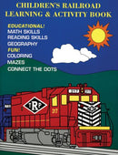 White River Productions RLAB Children's Railroad Learning & Activity Book, Softcover