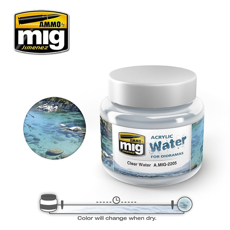 Ammo Mig 2205 CLEAR WATER
