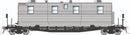 PREORDER Rapido HO 1381112A F30A 50' Flat Car with Camp Van, Canadian National MOW