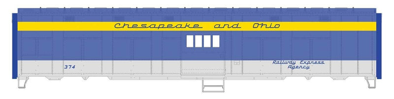 PREORDER Walthers Proto HO 920-10843 C&O-Style Express Boxcar Troop Sleeper Conversion, Chesapeake & Ohio