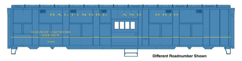PREORDER Walthers Proto HO 920-10848 C&O-Style Express Boxcar Troop Sleeper Conversion, Baltimore & Ohio