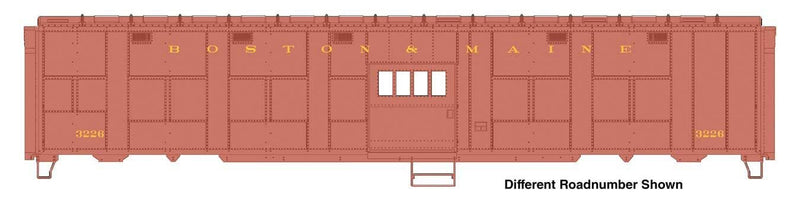 PREORDER Walthers Proto HO 920-10850 C&O-Style Express Boxcar Troop Sleeper Conversion, Boston & Maine
