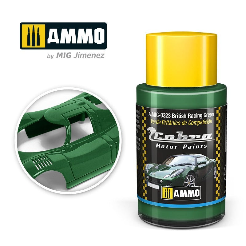 Ammo Mig 0323 COBRA BRITISH RACING GRN