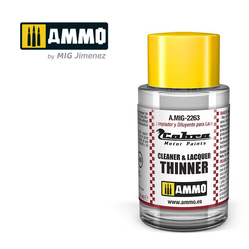 Ammo Mig 2263 COBRA CLEANER & THINNER