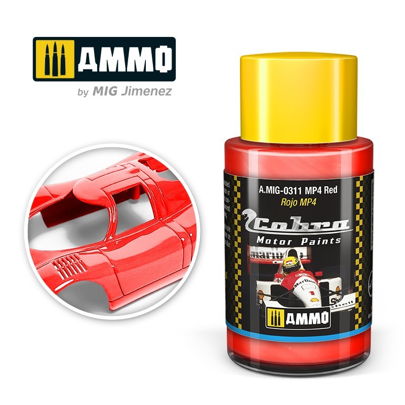 Ammo Mig 0311 COBRA MOTOR MP4 RED