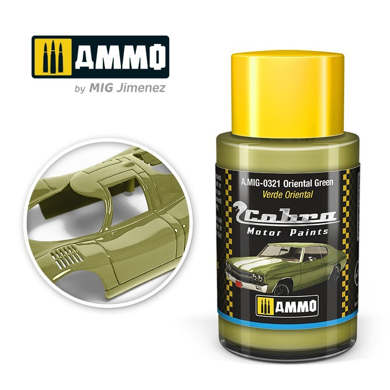 Ammo Mig 0321 COBRA MOTOR ORIENTAL GRN