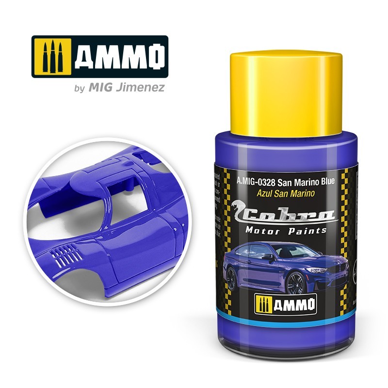 Ammo Mig 0328 COBRA SAN MARINO BLUE