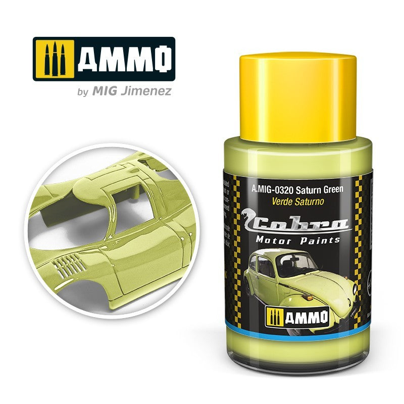 Ammo Mig 0320 COBRA MOTOR SATURN GREEN