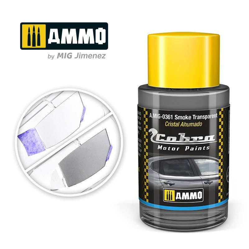 Ammo Mig 0361 COBRA SMOKE TRANSPARENT