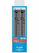 Peco HO ST-2000 Code 100 Nickel Silver Standard Straight, Setrack, 15-1/2" 40cm (8)