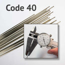 Micro Engineering N 17-040 Code 40 Nonweathered Nickel Silver Rail, 3' Long Pieces (17-Pack)