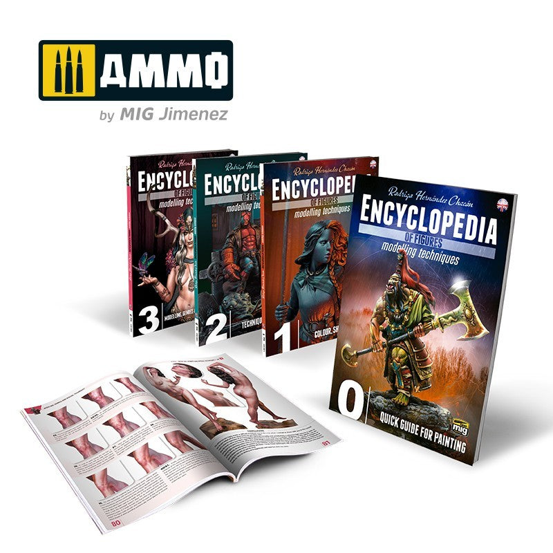 Ammo Mig Complete Encyclopedia of Figures Modelling Techniques (English)