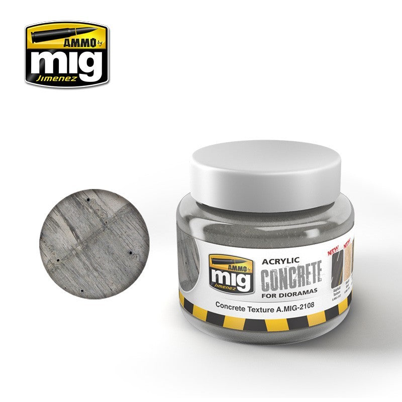 Ammo Mig 2108 CONCRETE TEXTURE