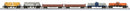 Kato 106-6275 Mixed Freight 6-Car Set - Ready to Run, N Scale