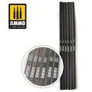 Ammo Mig 8568 CONTOUR SANDING STICKS (6