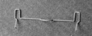 Detail Associates HO SY-2211 Coupler Lift Bars, AAR Type 1, Bar & Brackets (2)
