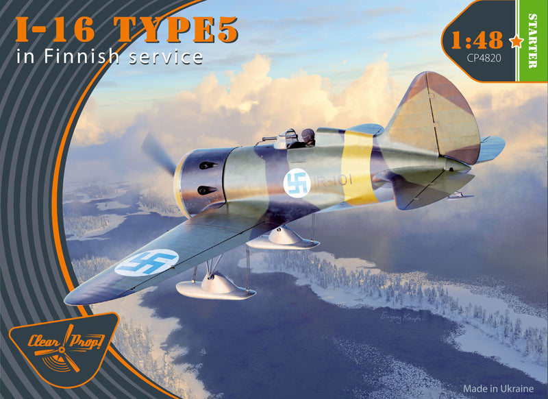 Clear Prop 1/48 I-16 type 5 In Finnish Service