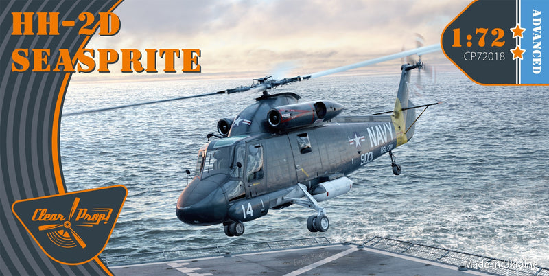 Clear Prop 1/72 HH-2D Seasprite
