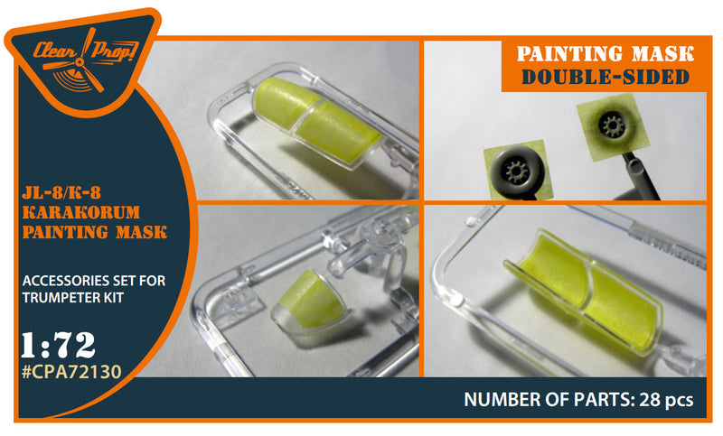 Clear Prop 1/72 EMB-145 wheel set for A-model kits