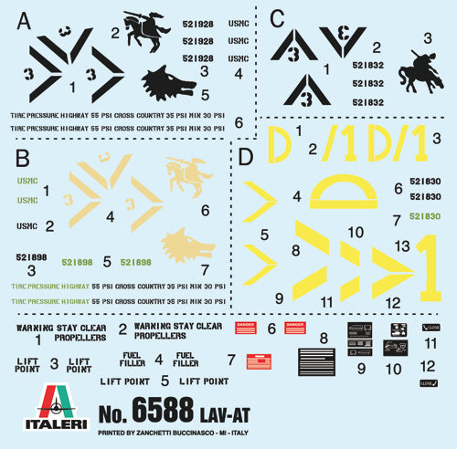 Italeri 6588 - SCALE 1 : 35 LAV-AT