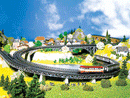 Faller N 222542 Curved Steel Bridge, 7-1/2" 19.3cm Radius