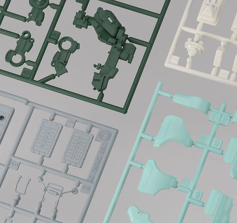 Hasegawa Models 64521 Mechatronic Tube No. 1 No.01 “Usumidori & Midori” 1:35 SCALE MODEL KIT